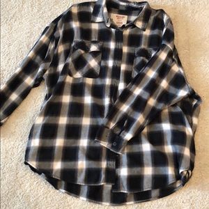 Oversized flannel
